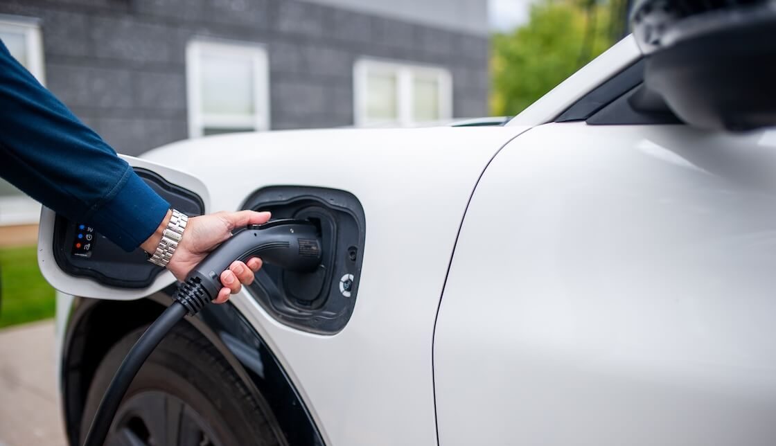 Unplugging EV charger